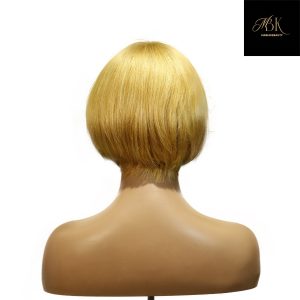 center wig machine made #27 wig remy hair h009