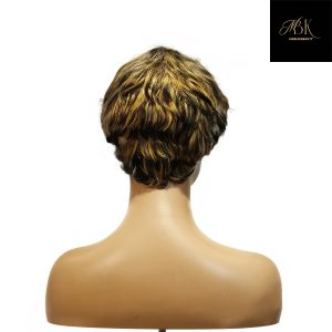 center wig machine made wig remy hair h030