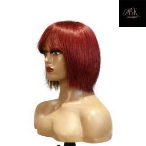 center wig machine made 99j wig remy hair h009