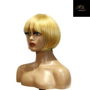 center wig machine made #27 wig remy hair h009