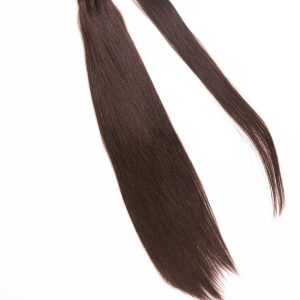 center wig asian raw hair straight ponytail hair extensions