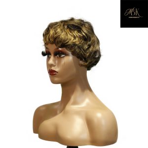 center wig machine made wig remy hair h030