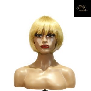 center wig machine made #27 wig remy hair h009