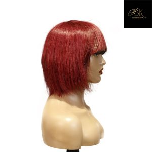 center wig machine made 99j wig remy hair h009