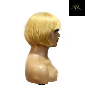 center wig machine made #27 wig remy hair h009