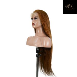 center wig 13x4 straight lace front wig 30 brown 26 inch remy hair