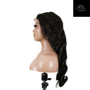 center wig 13x4 body wave lace front wig natural black remy hair