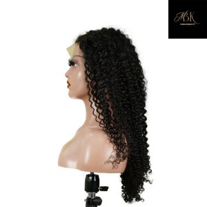 center wig 13x4 jerry curly lace front wig natural black remy hair